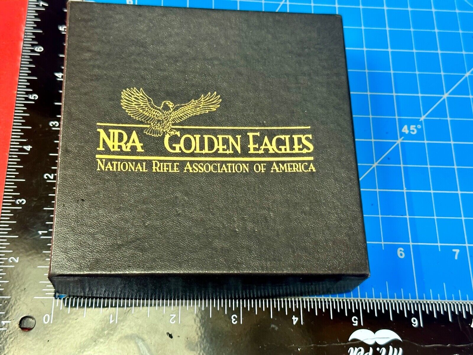 1994 NRA Golden Eagles National Rifle Association Limited Belt Buckle in box