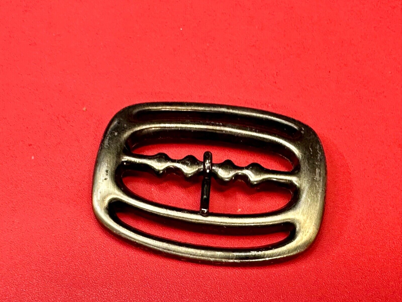 unique small brass tone replacement SMALL belt buckle