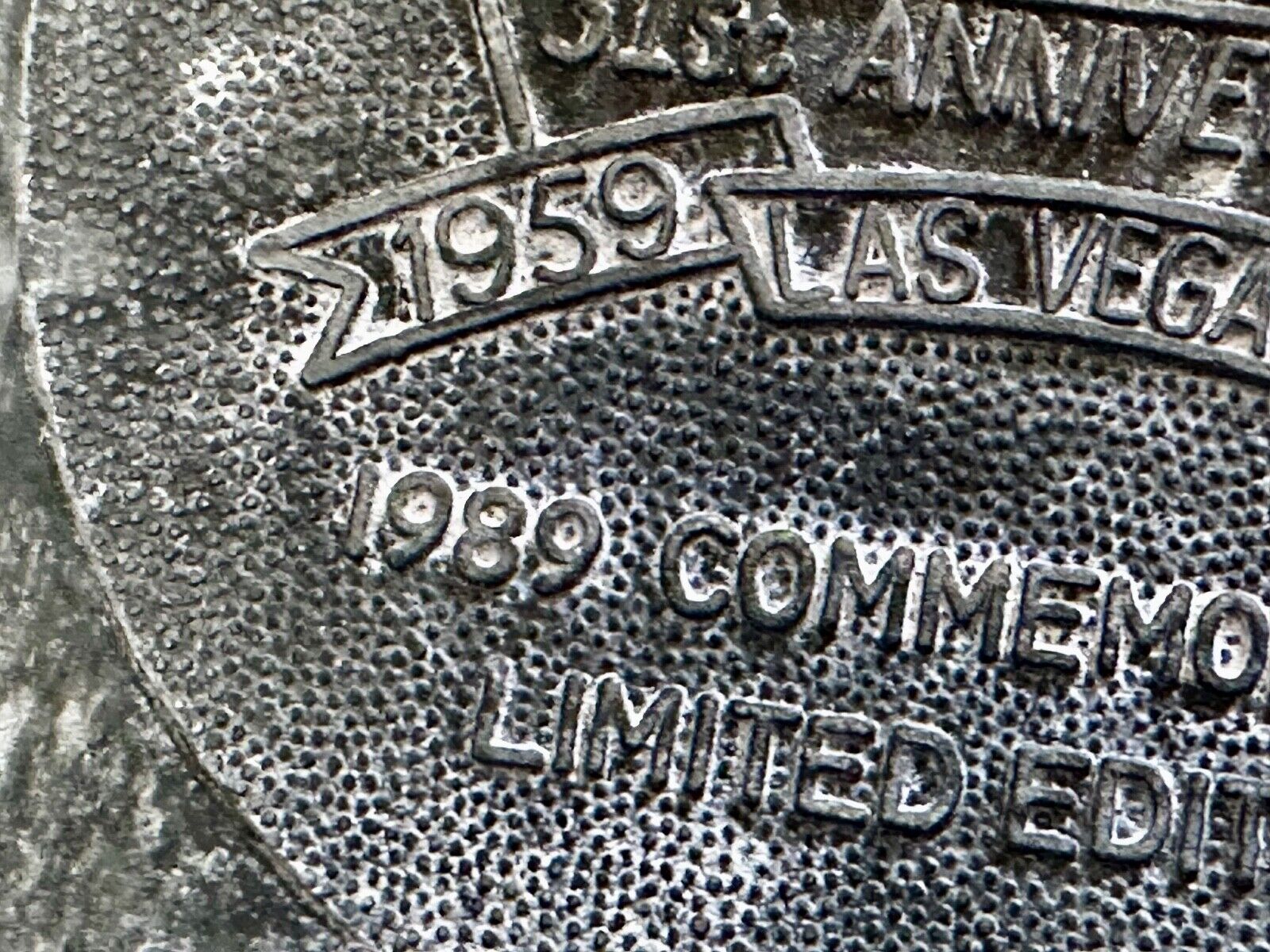 1989 NFR NATIONAL FINALS RODEO COWBOY BELT BUCKLE LAS VEGAS