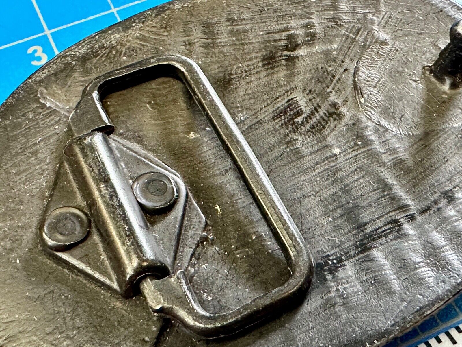 Artisan Pewter? Flower theme belt buckle  - Beautiful and unique!