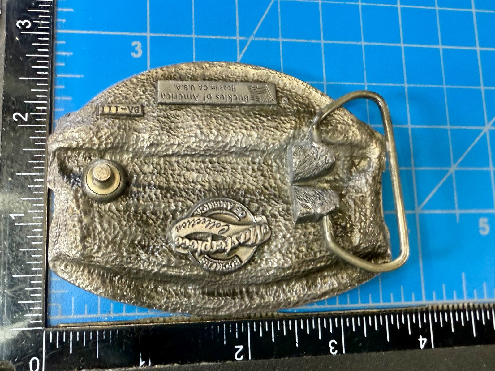 American Truckers IF YOU BOUGHT IT A TRUCK BROUGHT IT Commemorative Belt Buckle