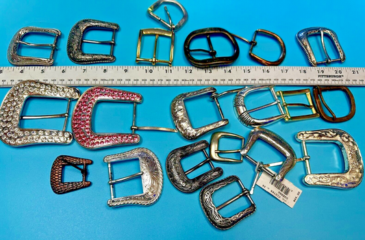 20 Vintage & Modern Ranger Style Belt buckles -  Lot, Grab Bag - Resale Gifts!