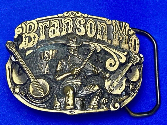 80's Branson Missouri music pickers MO -The Great American Belt Buckle Company