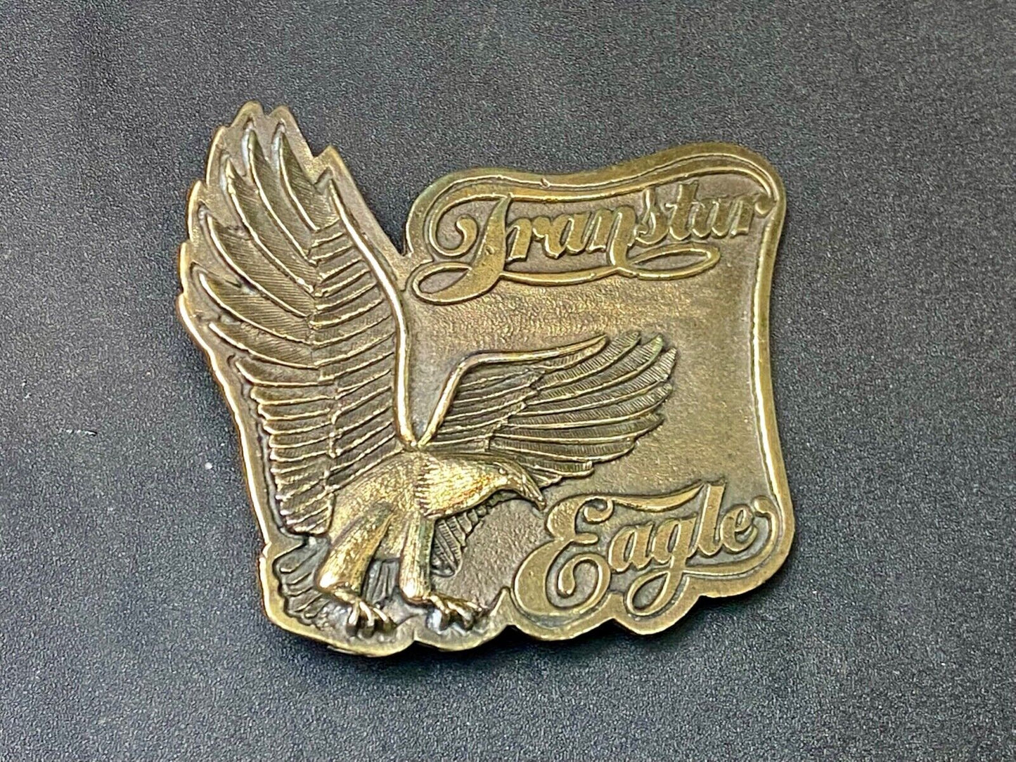 Vintage IH International Harvester Belt Buckle 4070 Transtar scout Binder Eagle
