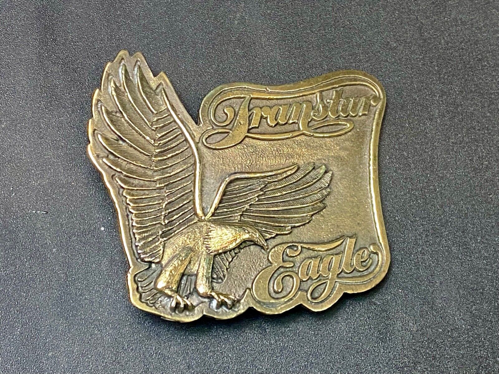 Vintage IH International Harvester Belt Buckle 4070 Transtar scout Binder Eagle
