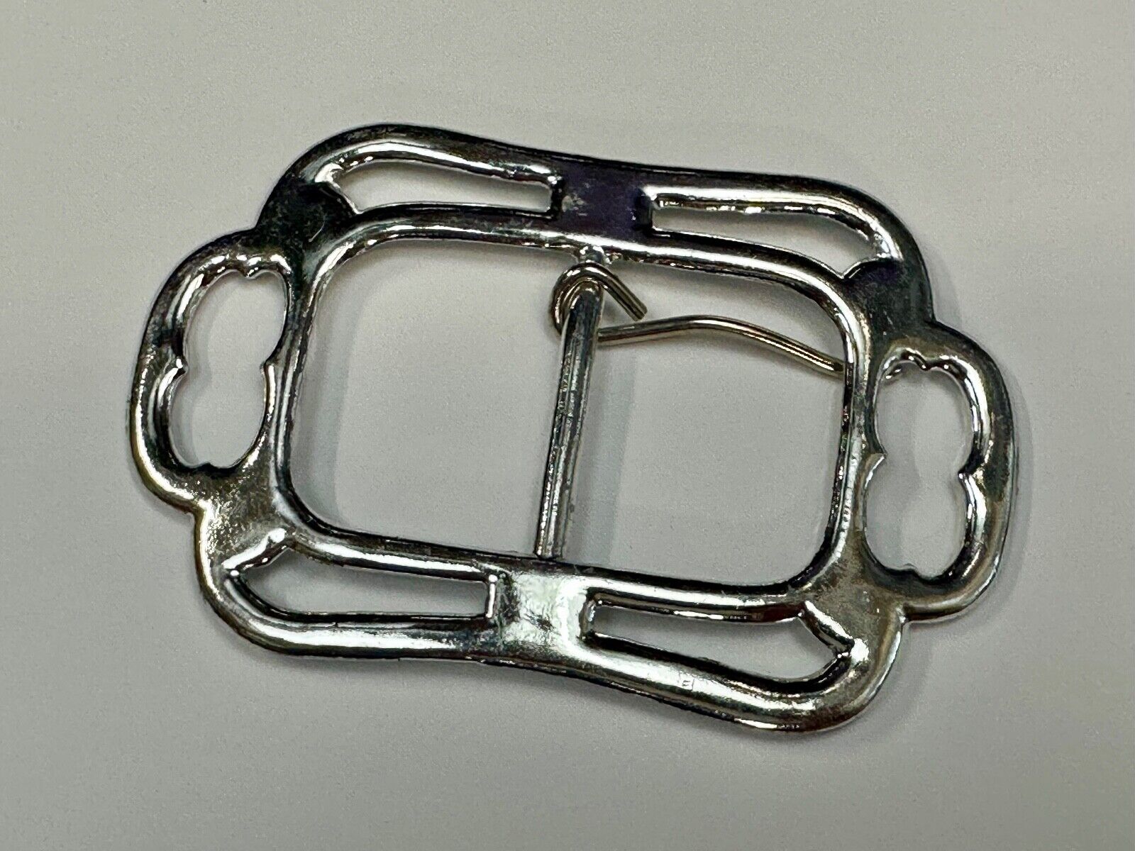 Unique Shape see through Replacement Metal belt buckle