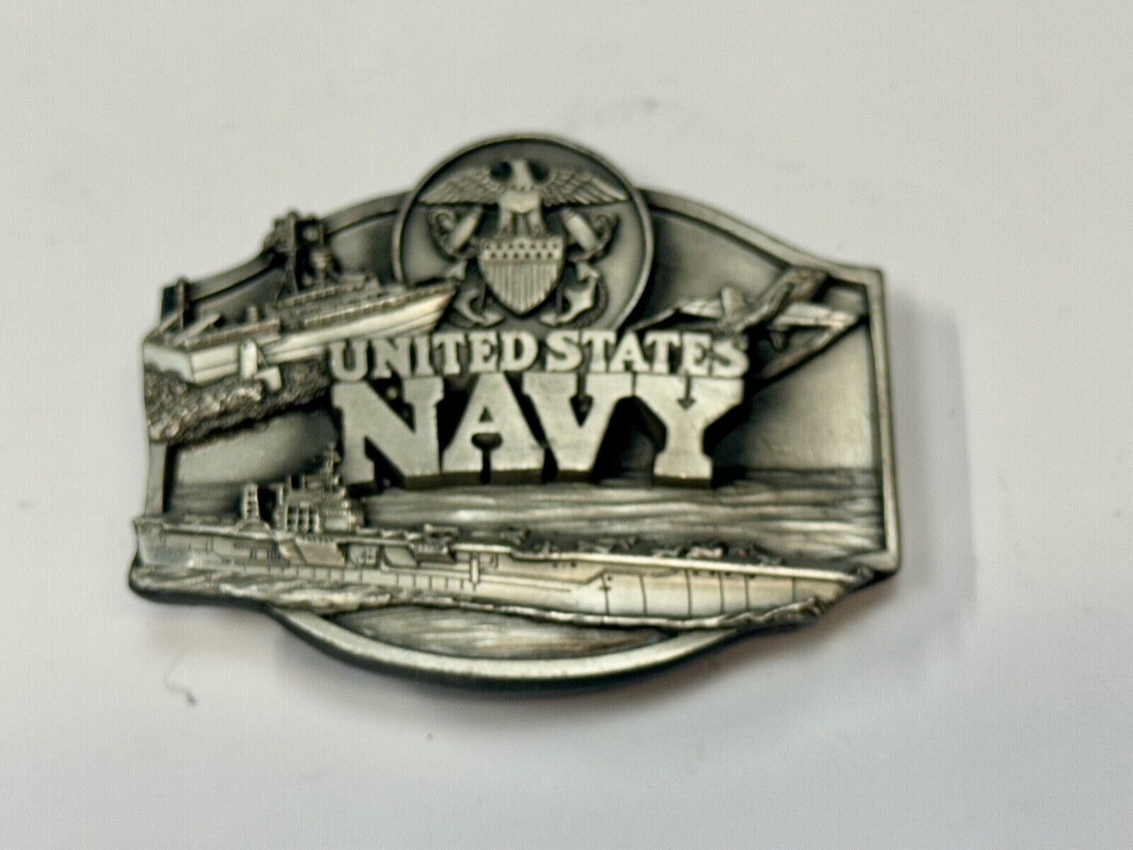 United States Navy USA Continental Congress Vintage 1987 Belt Buckle by Siskiyou