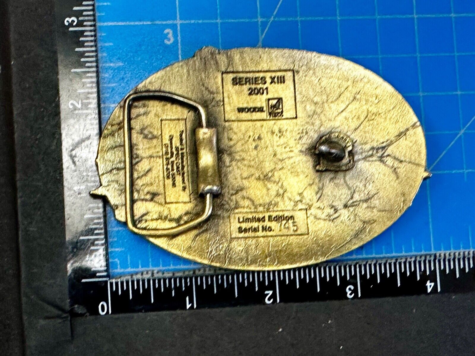 TISCO Tractor Implement Supply Replacement Parts 64 years, 2001 Belt Buckle