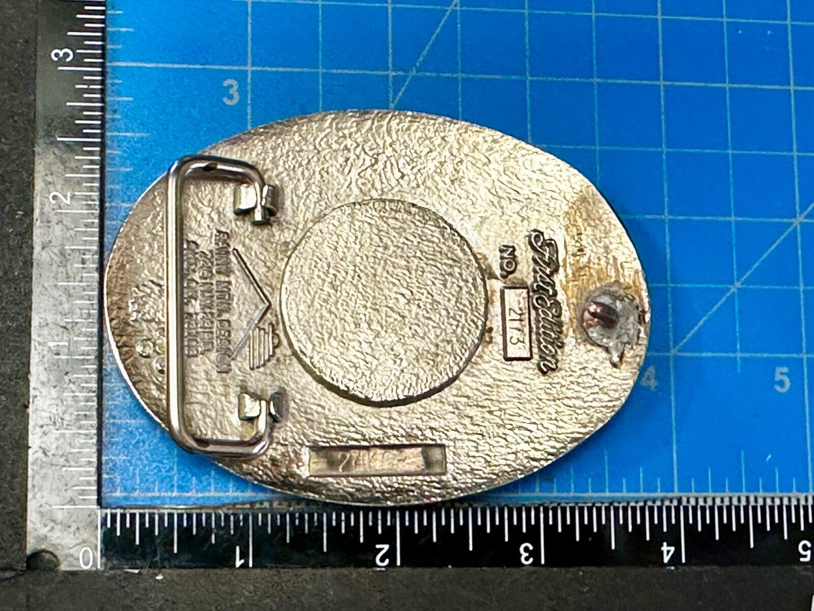 American John F Kennedy President Coin Belt Buckle First Edition #2173 ADM