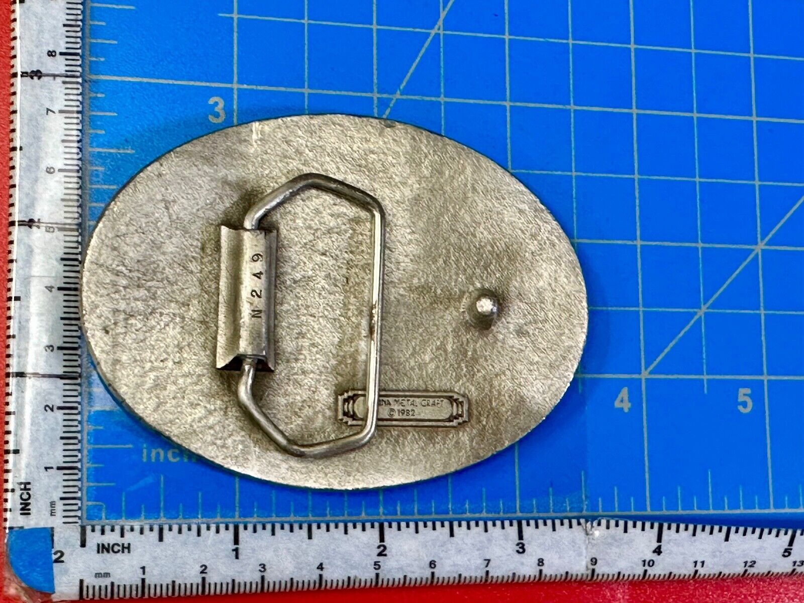 Arabian Horse commemorative Indiana Metal Craft Vintage 1982  belt buckle