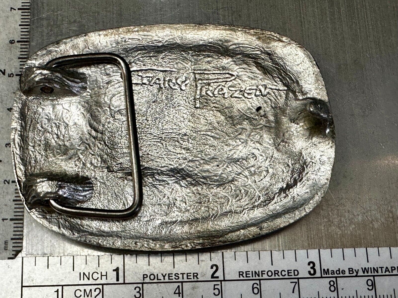Andalex Resources Inc Safety Wise Night Owl Vintage Gary Prazen Belt Buckle