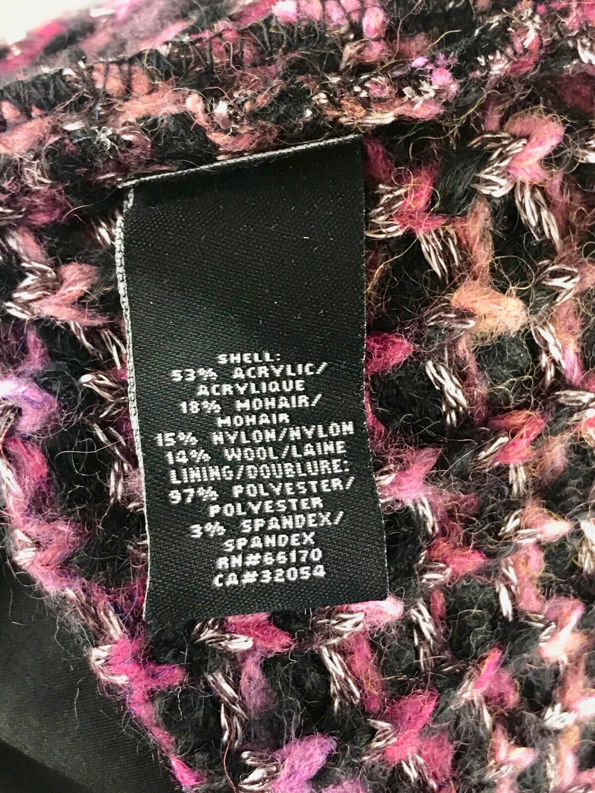 Anthropologie KNITTED & KNOTTED "Violet Vibrations" Sweater Skirt 8 Mohair Wool