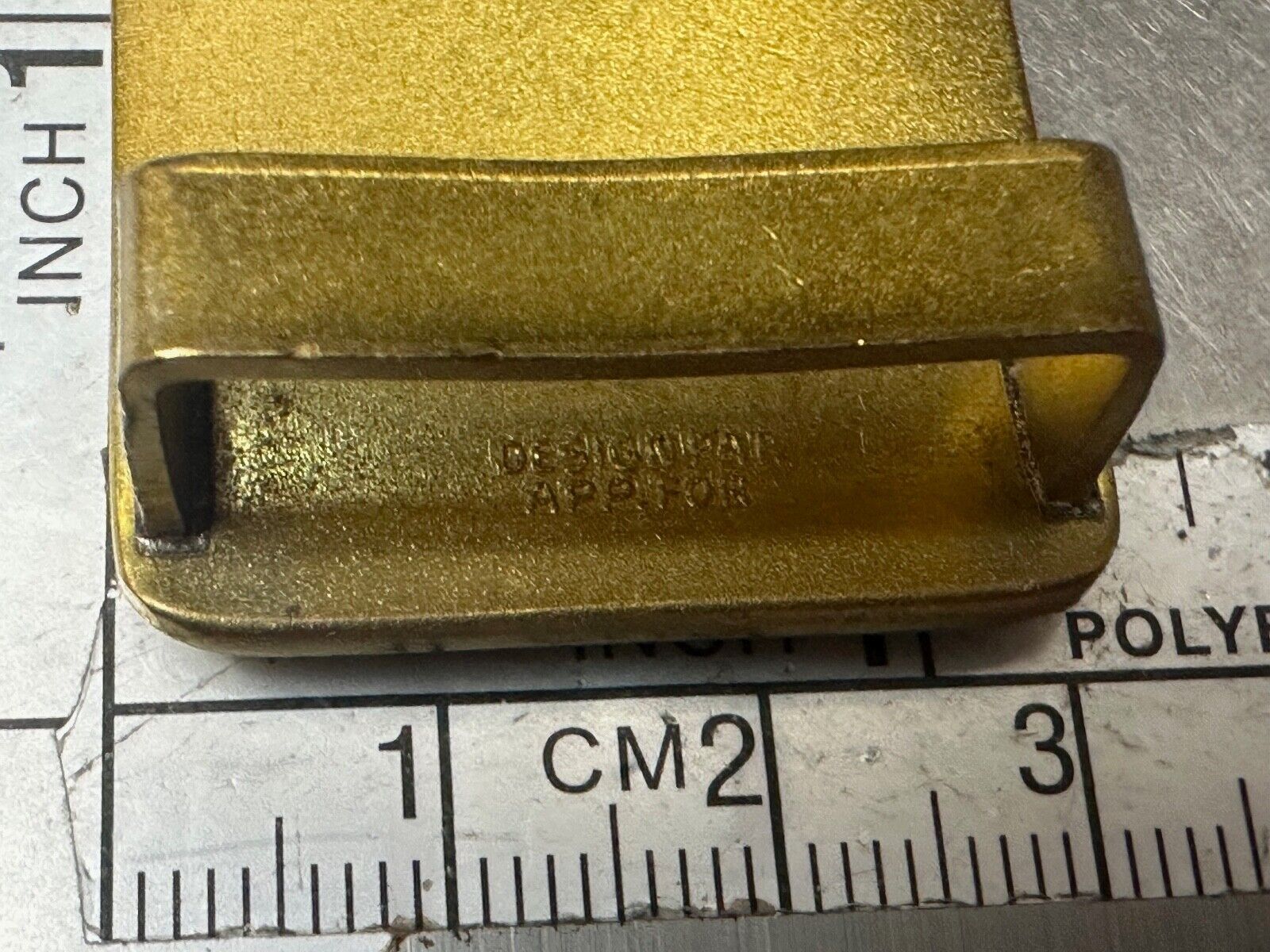 ABC Bowling League Award Trophy 1964 - 65 Belt Buckle RARE Most Improved Average