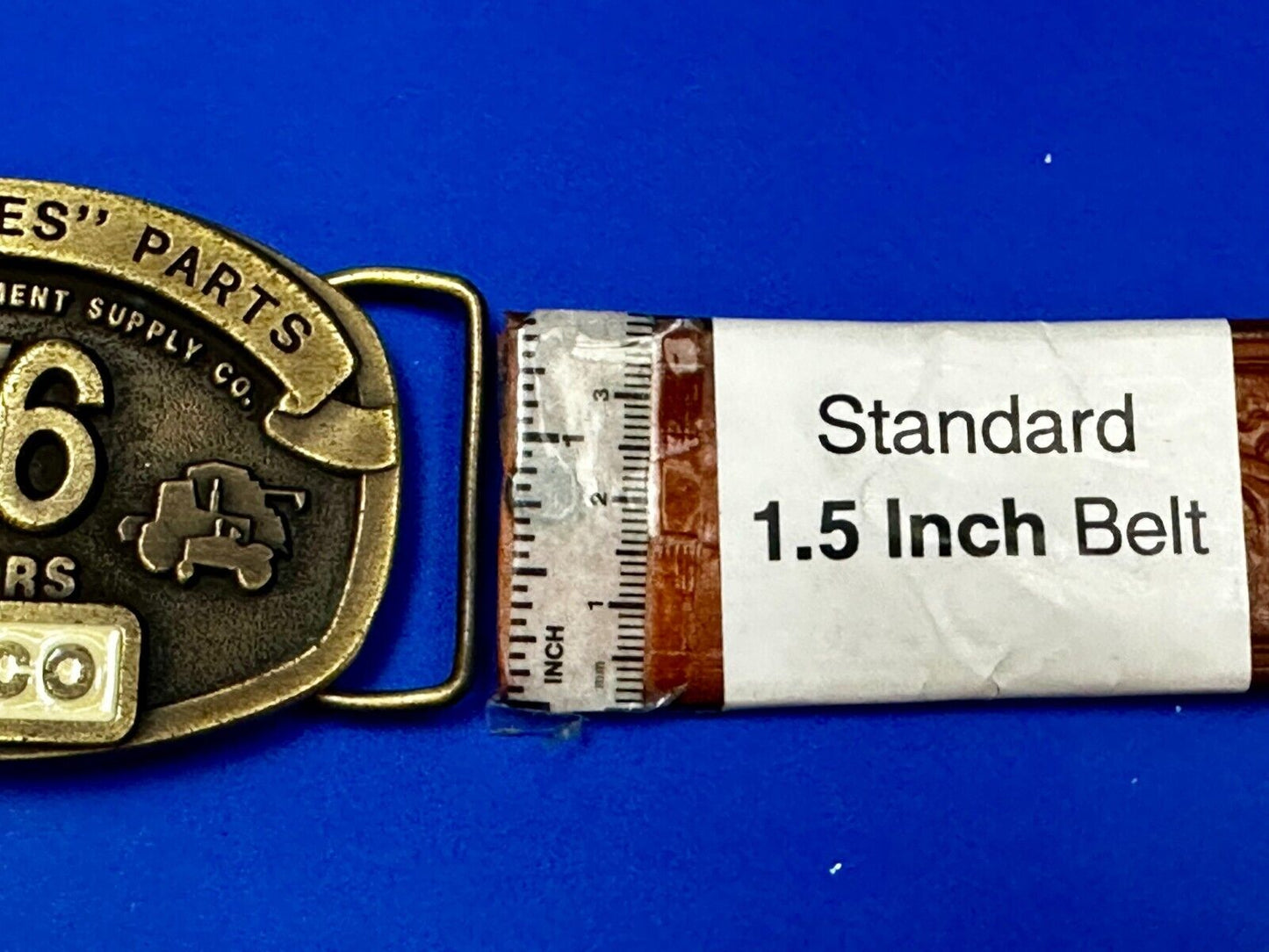 56 Years TISCO Tractor Implement Supply company NOS Belt Buckle by Speccast