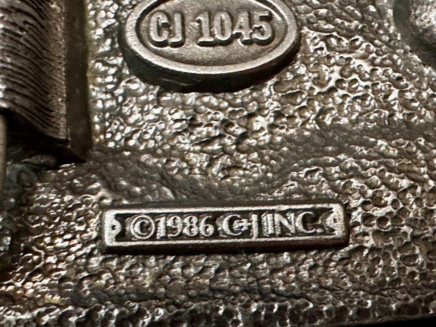 Train Rail Road Durango & Silverton Narrow Gauge C+J Colorful Belt Buckle