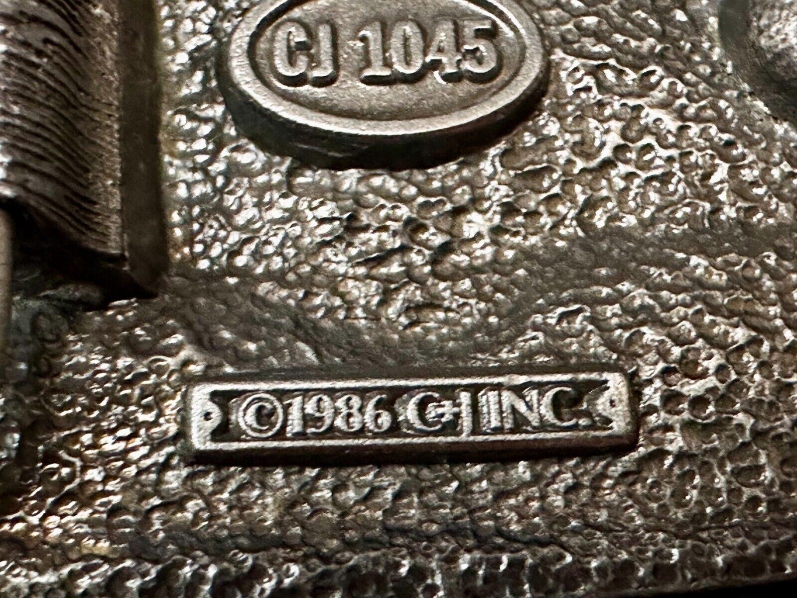 Train Rail Road Durango & Silverton Narrow Gauge C+J Colorful Belt Buckle