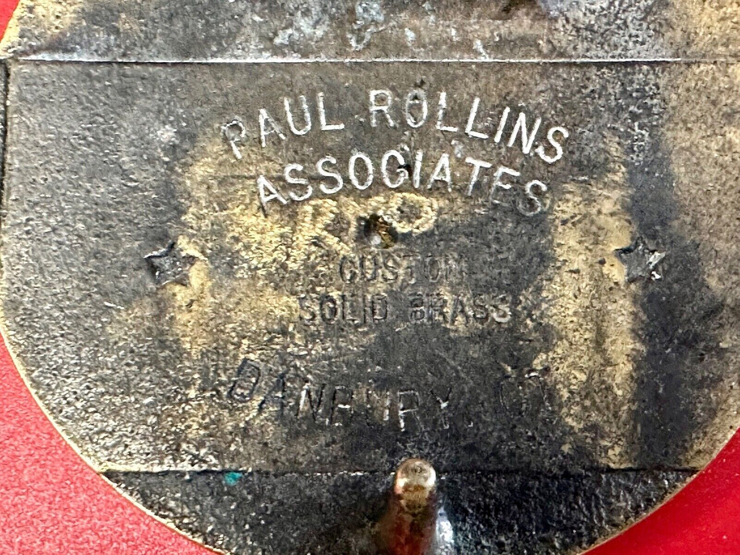 VEEDER-ROOT WHEEL END HUBODOMETERS Belt Buckle By Paul Rollins Associates