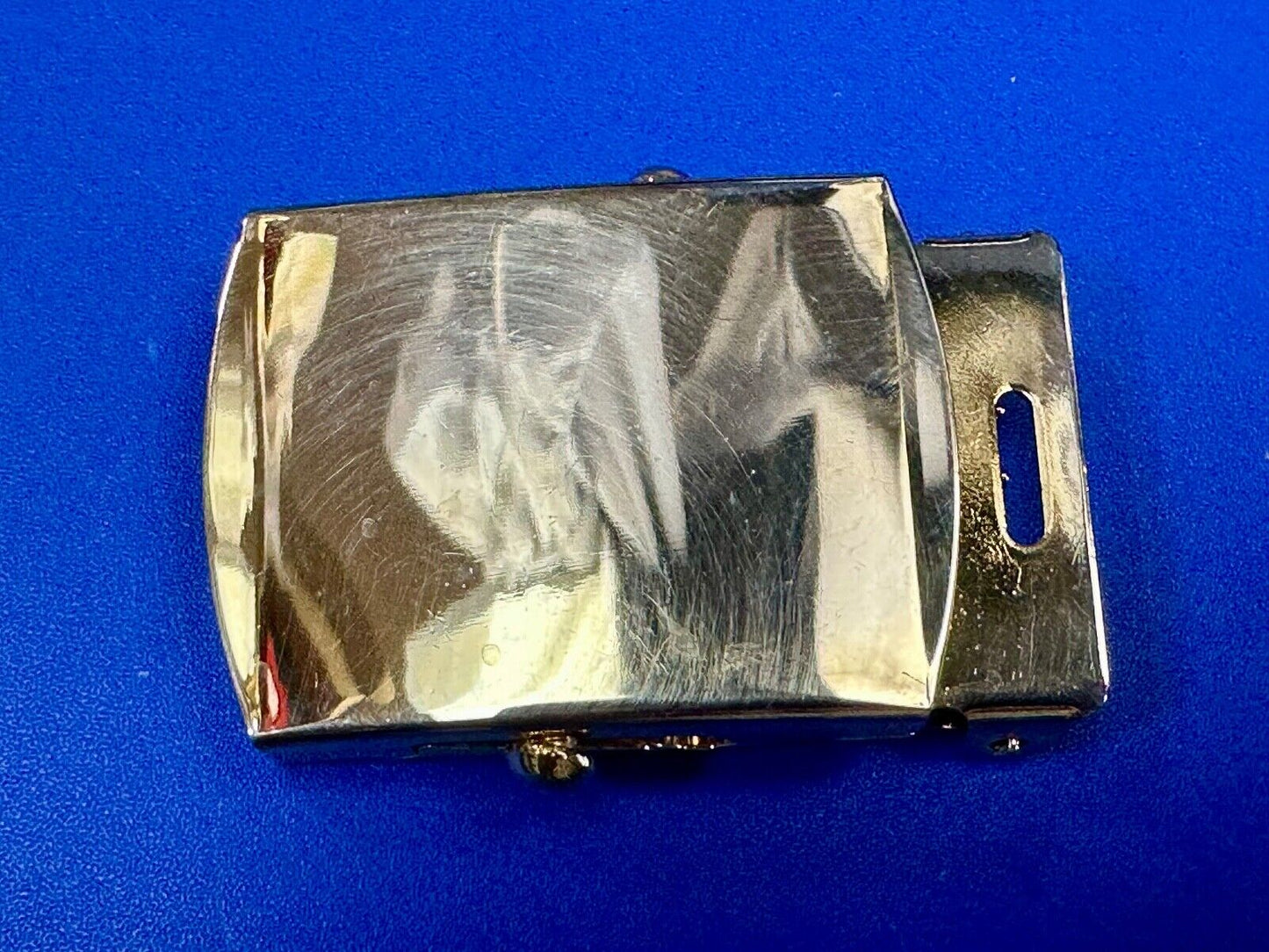 Vanguard V-21 Marines Military Uniform vintage solid brass belt buckle