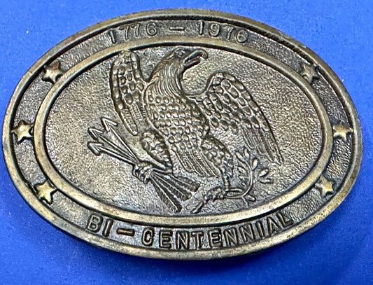 Bicentennial USA America  1776 - 1976 Eagle Arrows Vintage belt buckle
