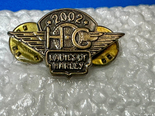 2002 Ladies of Harley Davidson Owners Group HOG Pin for Jacket or Vest