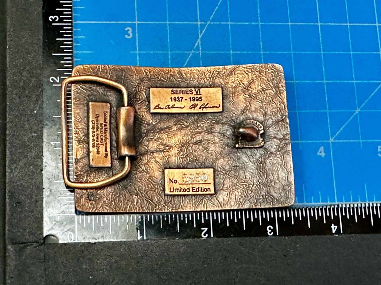 58 Years TISCO Tractor Implement Supply company NOS Belt Buckle by Speccast