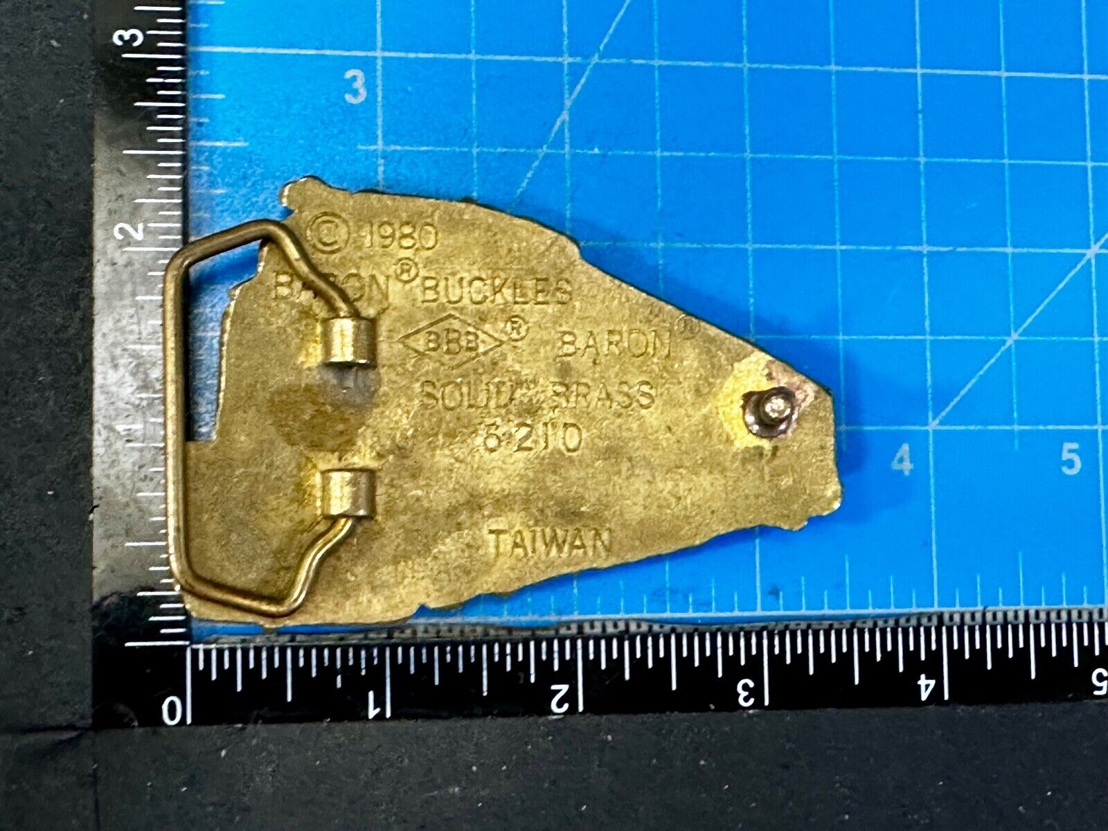 8003 Union Pacific Up Locomotive Railroad Train VTG 1980 Belt Buckle by Baron