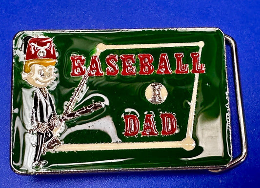 Baseball Dad - Ultimate Sports Fathers Day Perfect Gift Belt Buckle by Sabbar