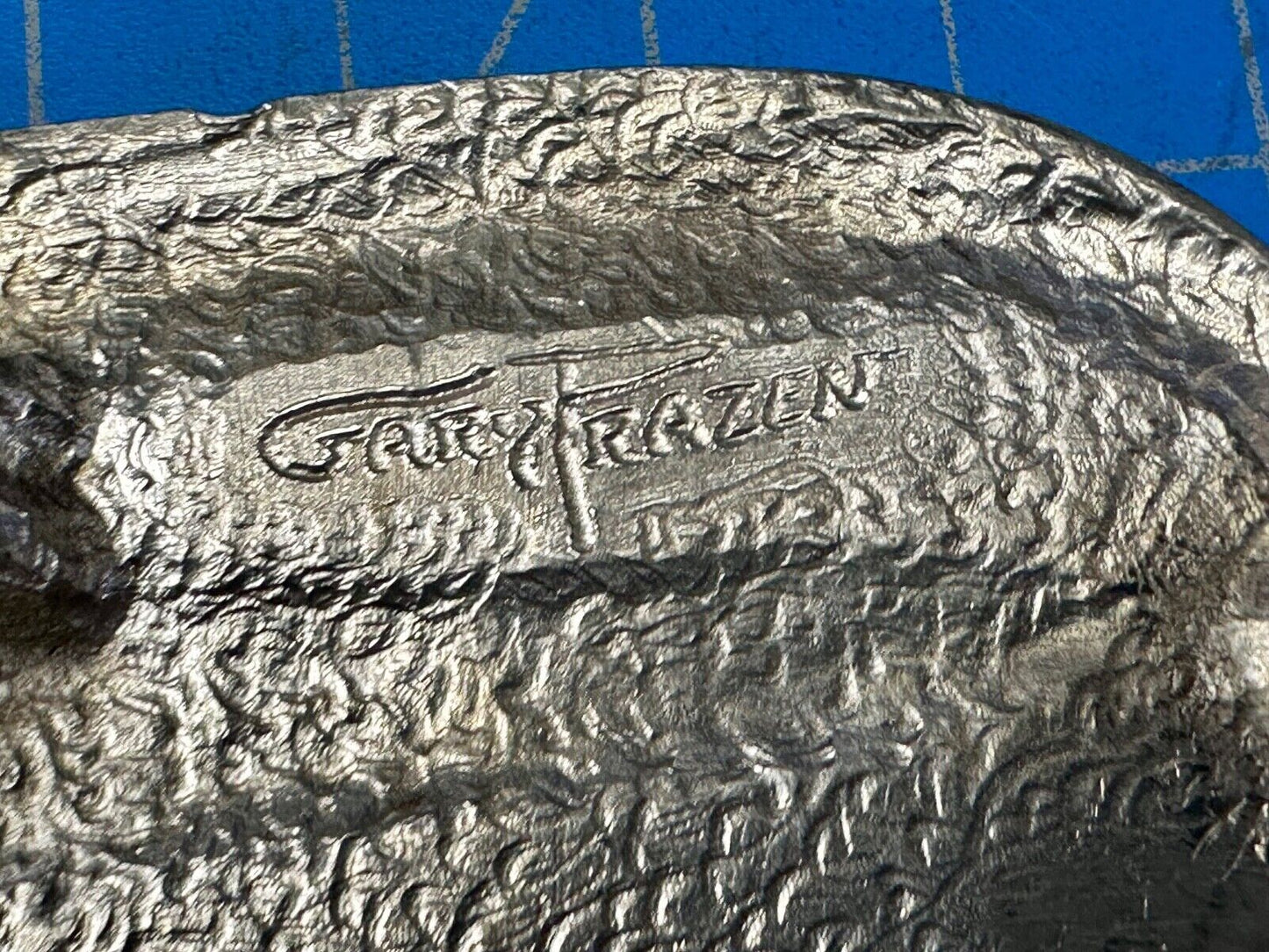 Utah Railway Co Vtg Train Railroad 85 Years - Gary Prazen Sculpture Belt Buckle