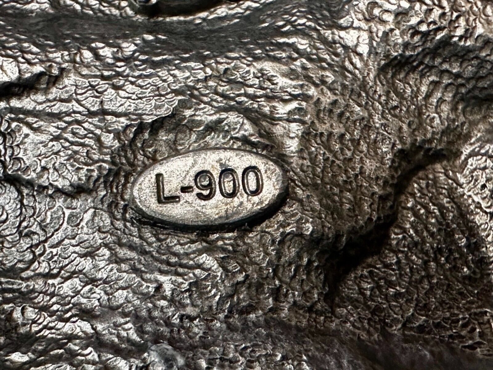 Two Train Engine Side by Side  RailRoad RR  1990's L-900 Bergamot Belt Buckle