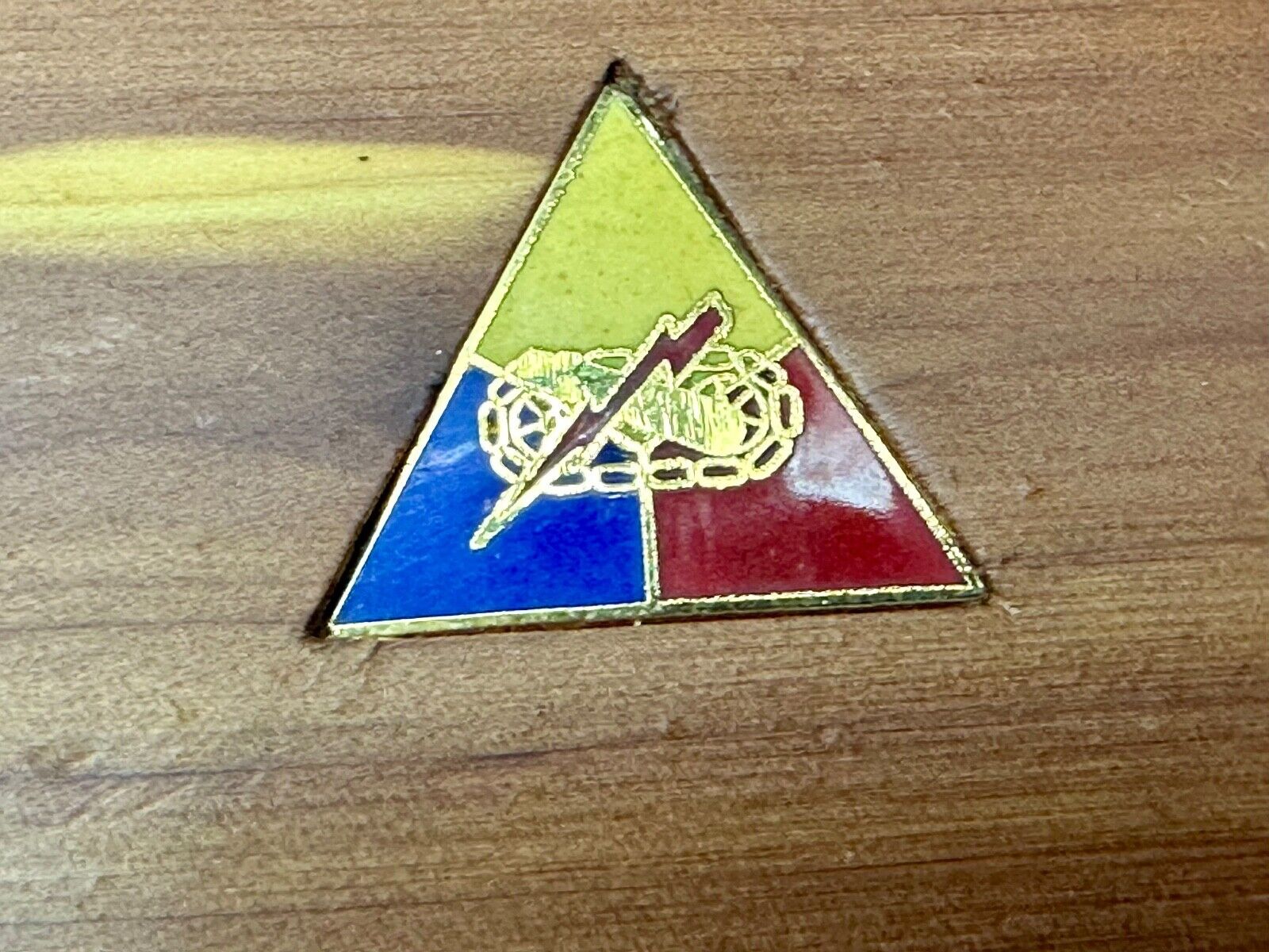 Two pins Patton Museum Fort Knox KY Artisan Inlaid project to wooden Belt Buckle