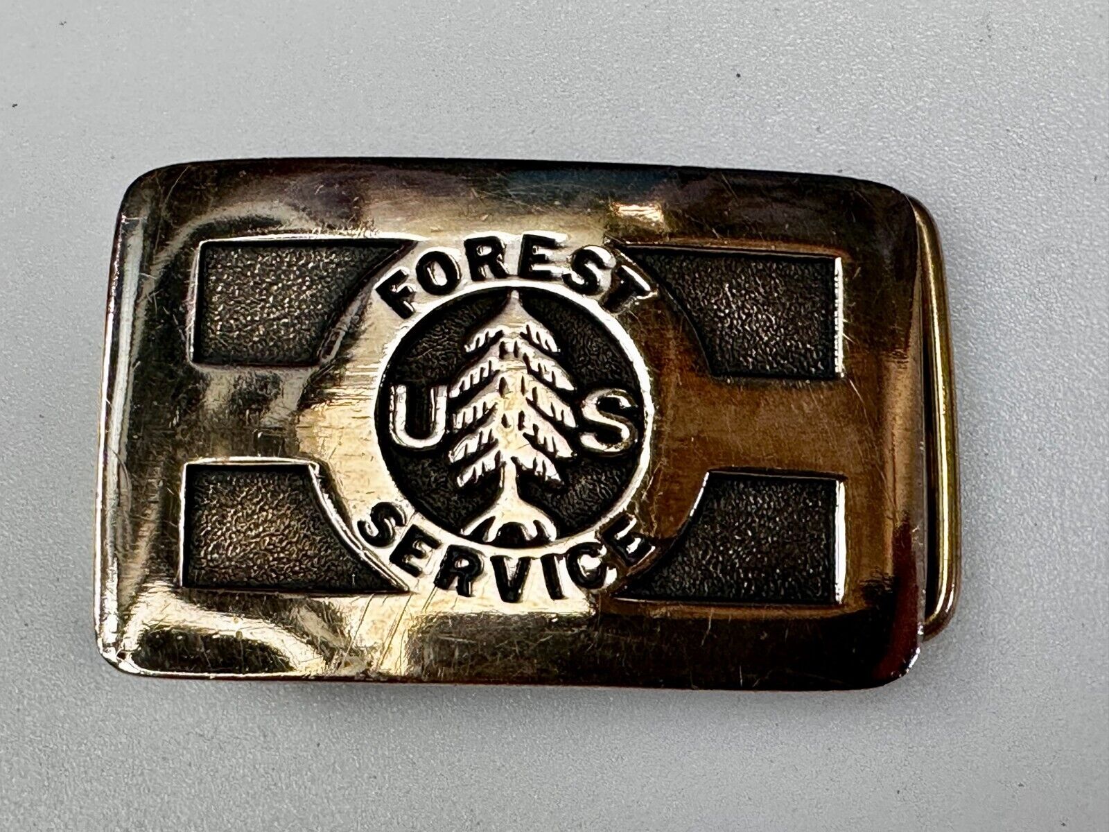 US Forest Service Vintage 1979 Commemorative Belt Buckle by Western Heritage Co