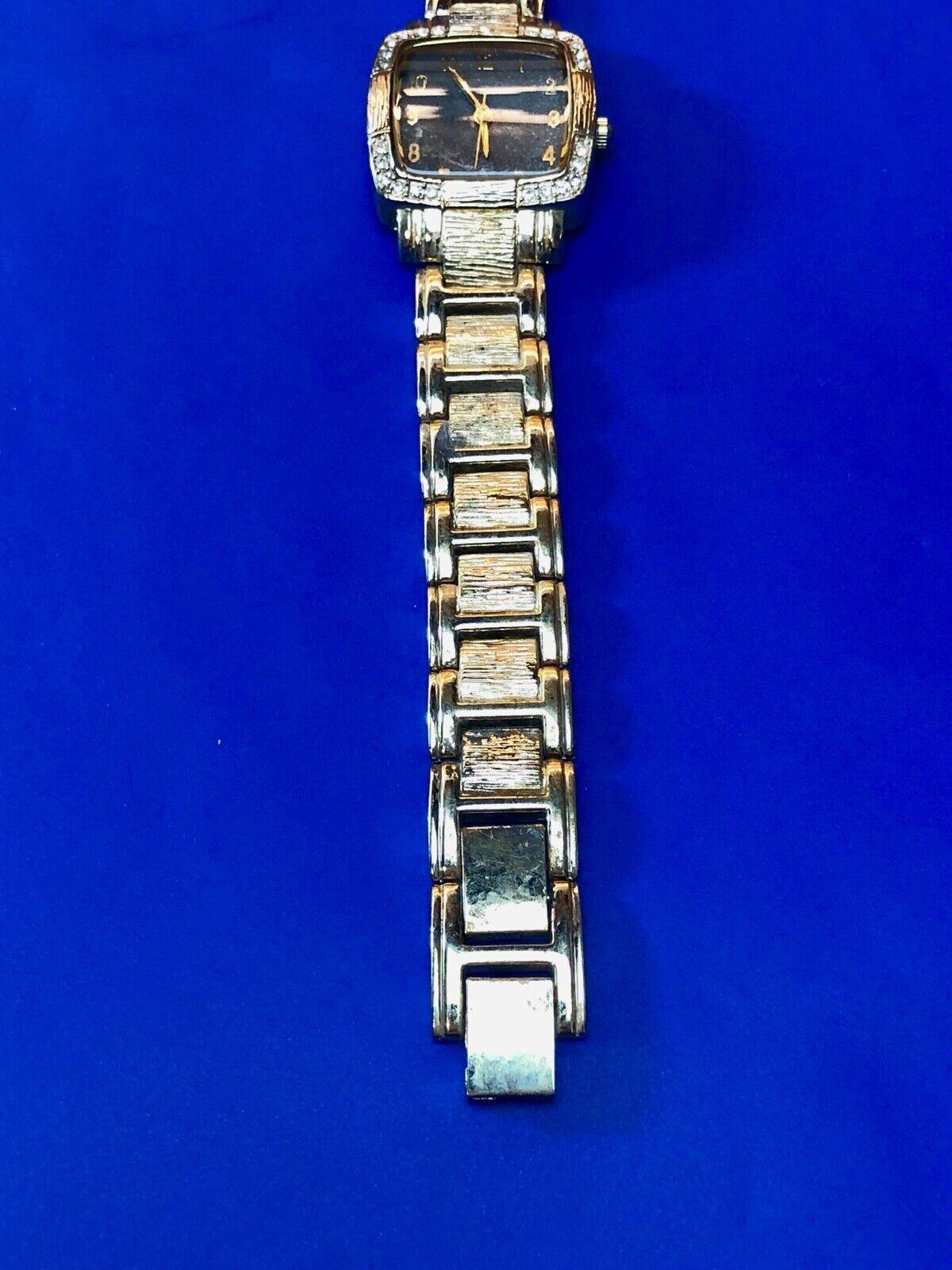 ALLUDE vintage gold tone ladies watch - fresh battery, working well 