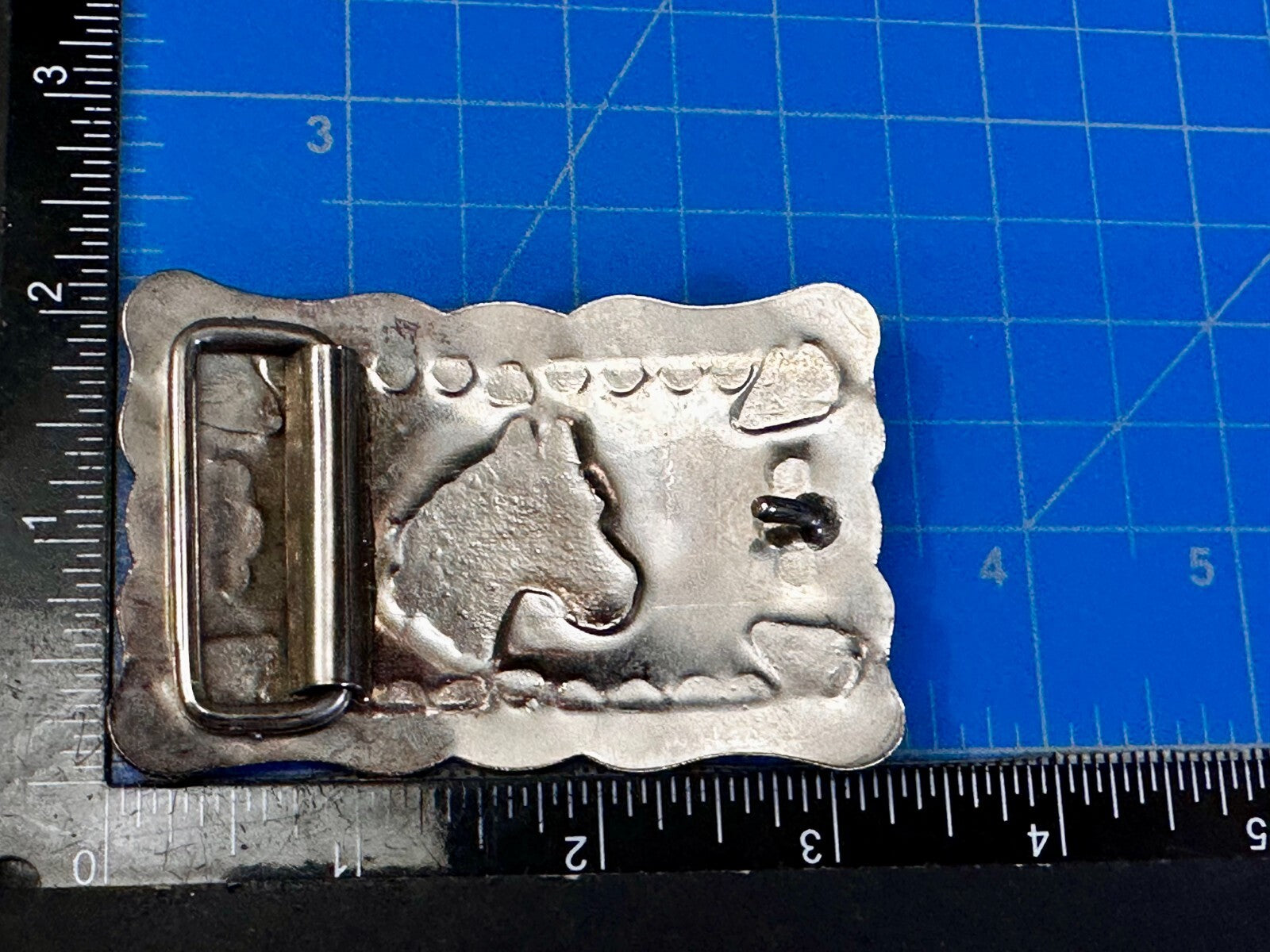 Vintage Horse Head Native American / Southwestern Vibe Belt Buckle