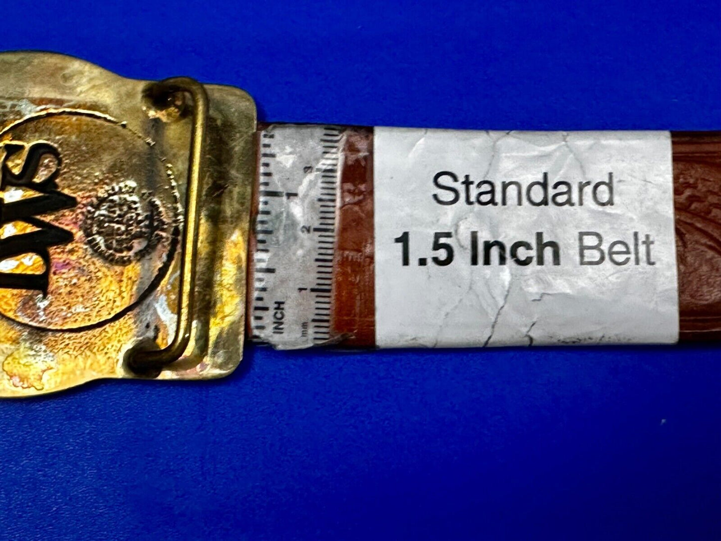 Arc Orbital Welding Machine's Inc World Leaders Advertisement Promo Belt Buckle