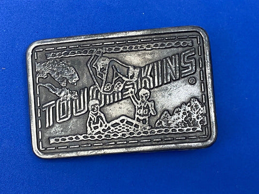 Unknown To Me! Touomskins Metal Rectangular Belt Buckle