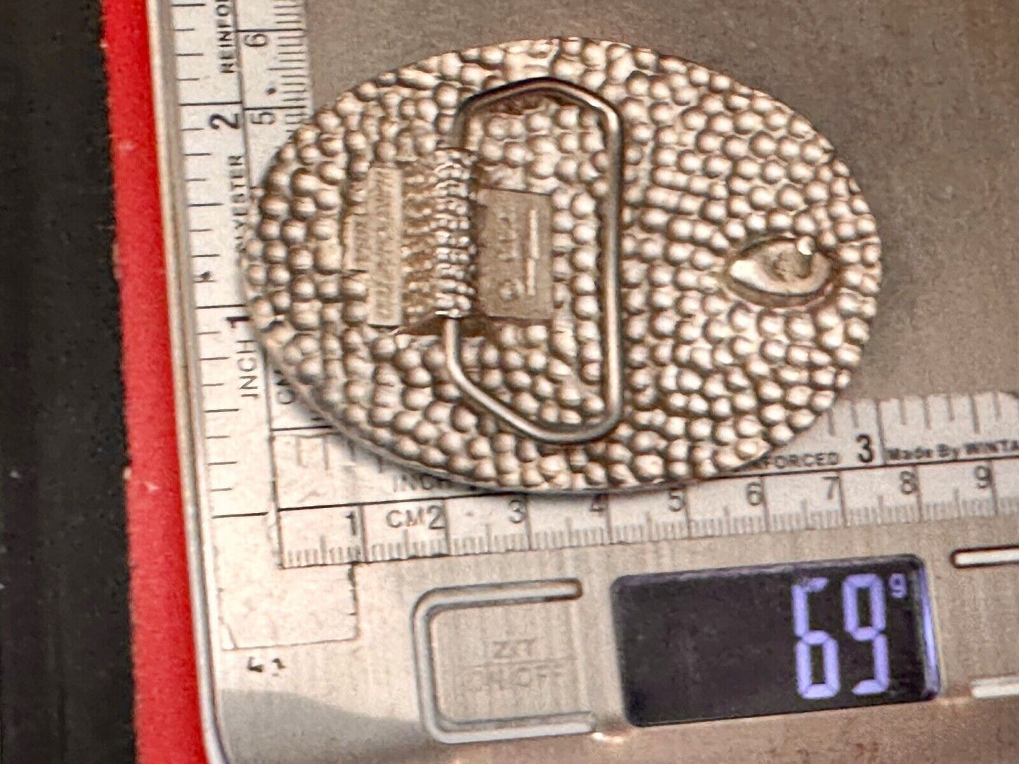 Attacking Eagle  - Native American Indian Theme belt buckle Handcrafted by SSI