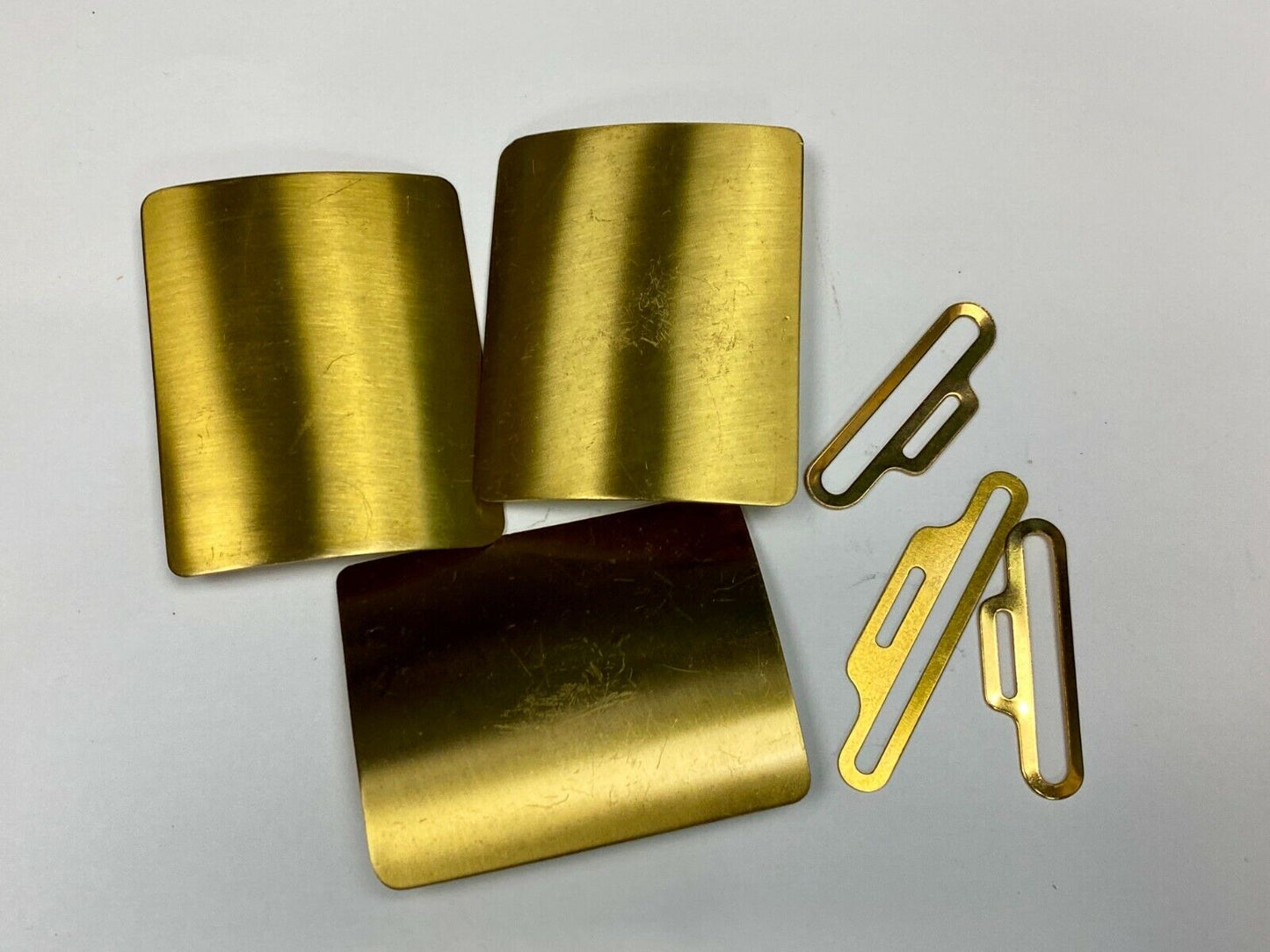 Usmc? Solid Brass Belt Buckle Lot