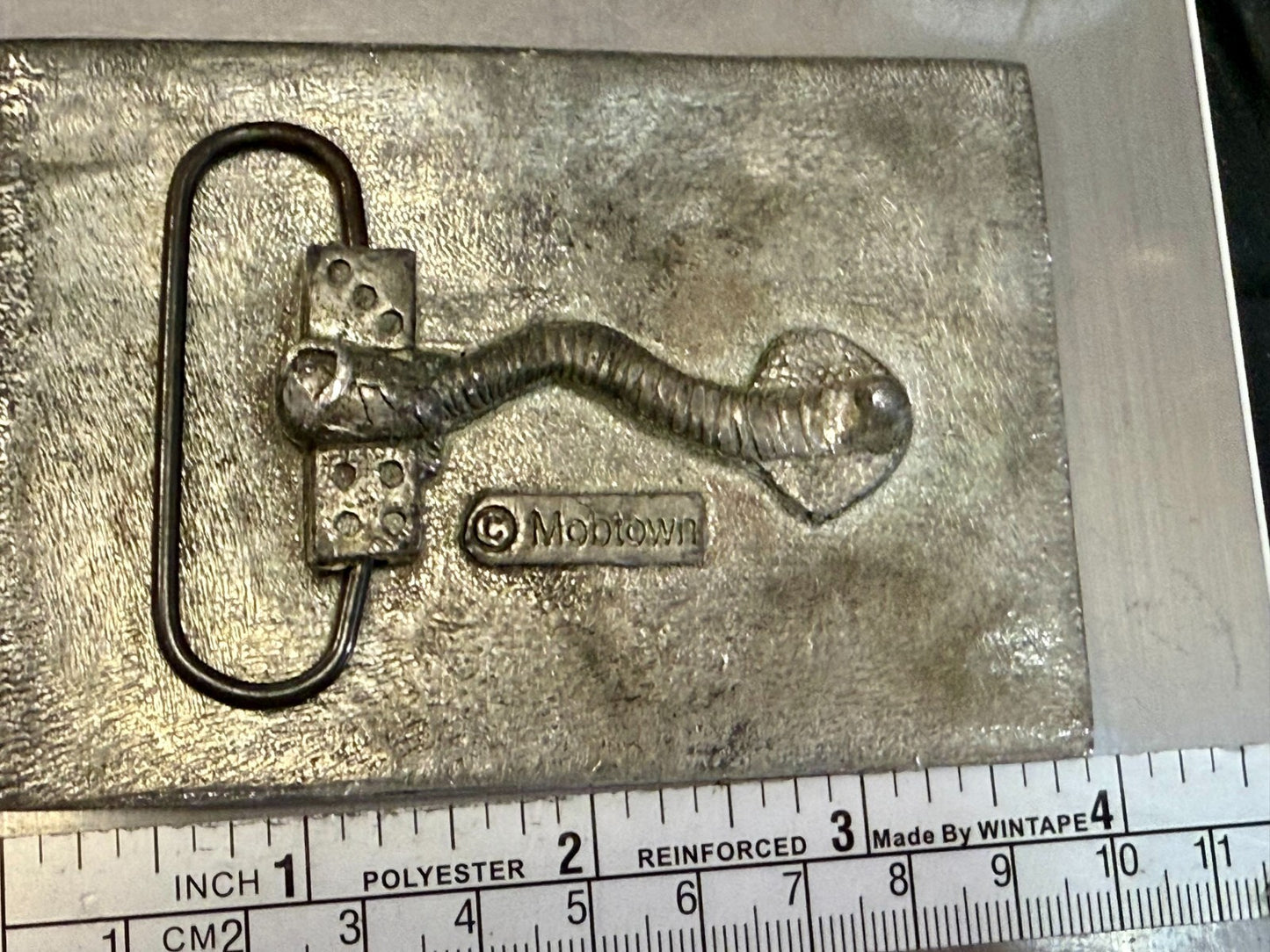 United Kingdom Union Jack UK British Britain Flag Vintage Mobtown Belt Buckle