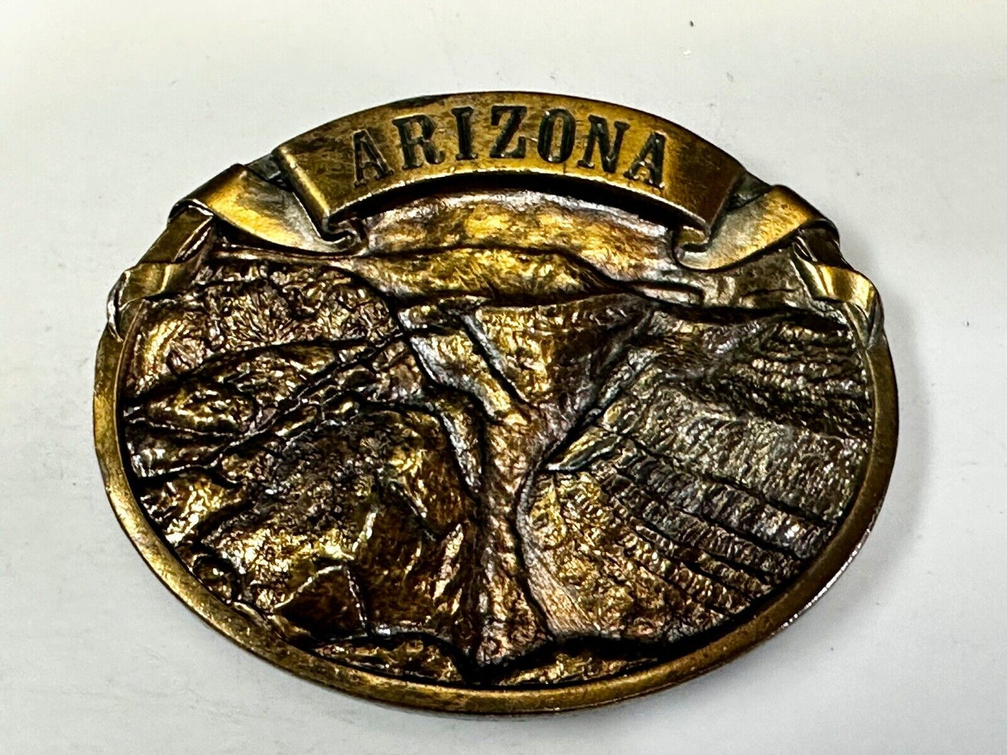 Arizona State - Scenic View of Grand Canyon Belt Buckle by Arroyo Grande M-25