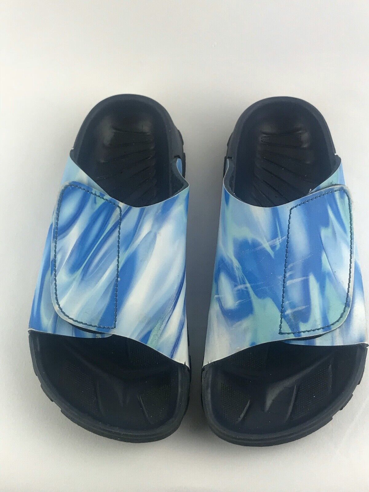 BIRKI'S Samoa Birkenstock Blue Ocean Slides Water Shoes Unisex Kids 36 5 3
