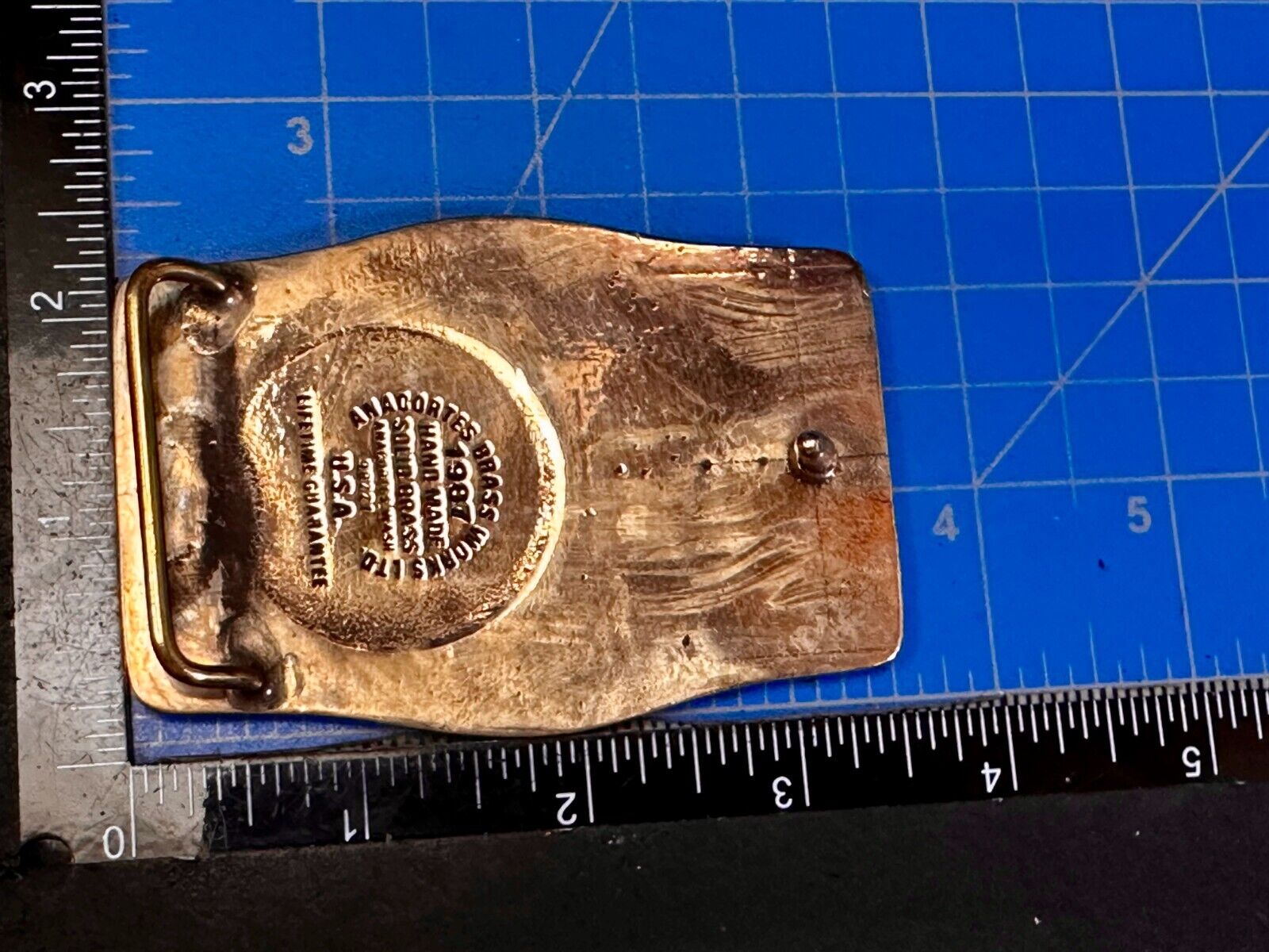 AWPPW Paper Union - Guard Well The Democratic Rights of Your Members Belt Buckle