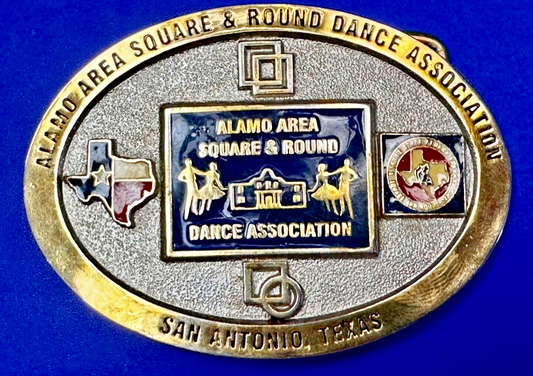 Belt Buckle square-dance