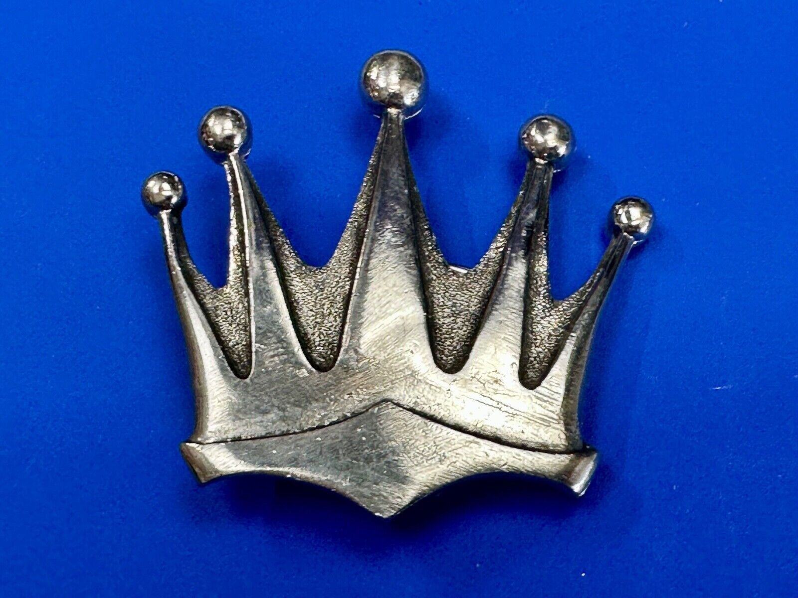 5 point CROWN Shaped Cutout Belt Buckle by Silver Star, 'The Originator