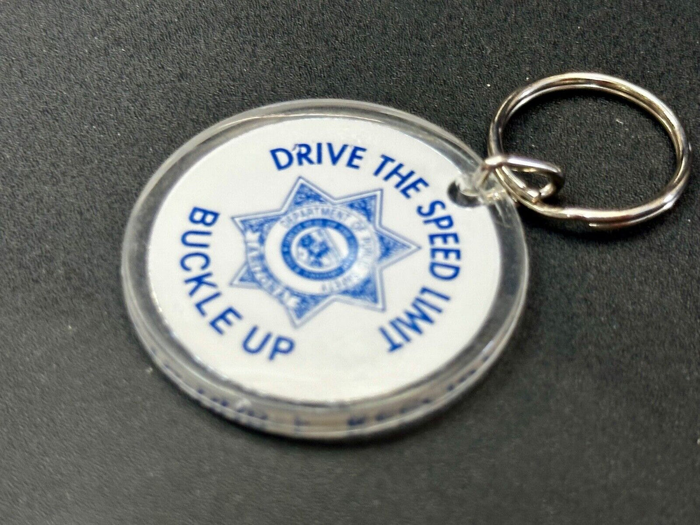 Arizona Department Of Public Safety Keychain - Drive The Speed Limit