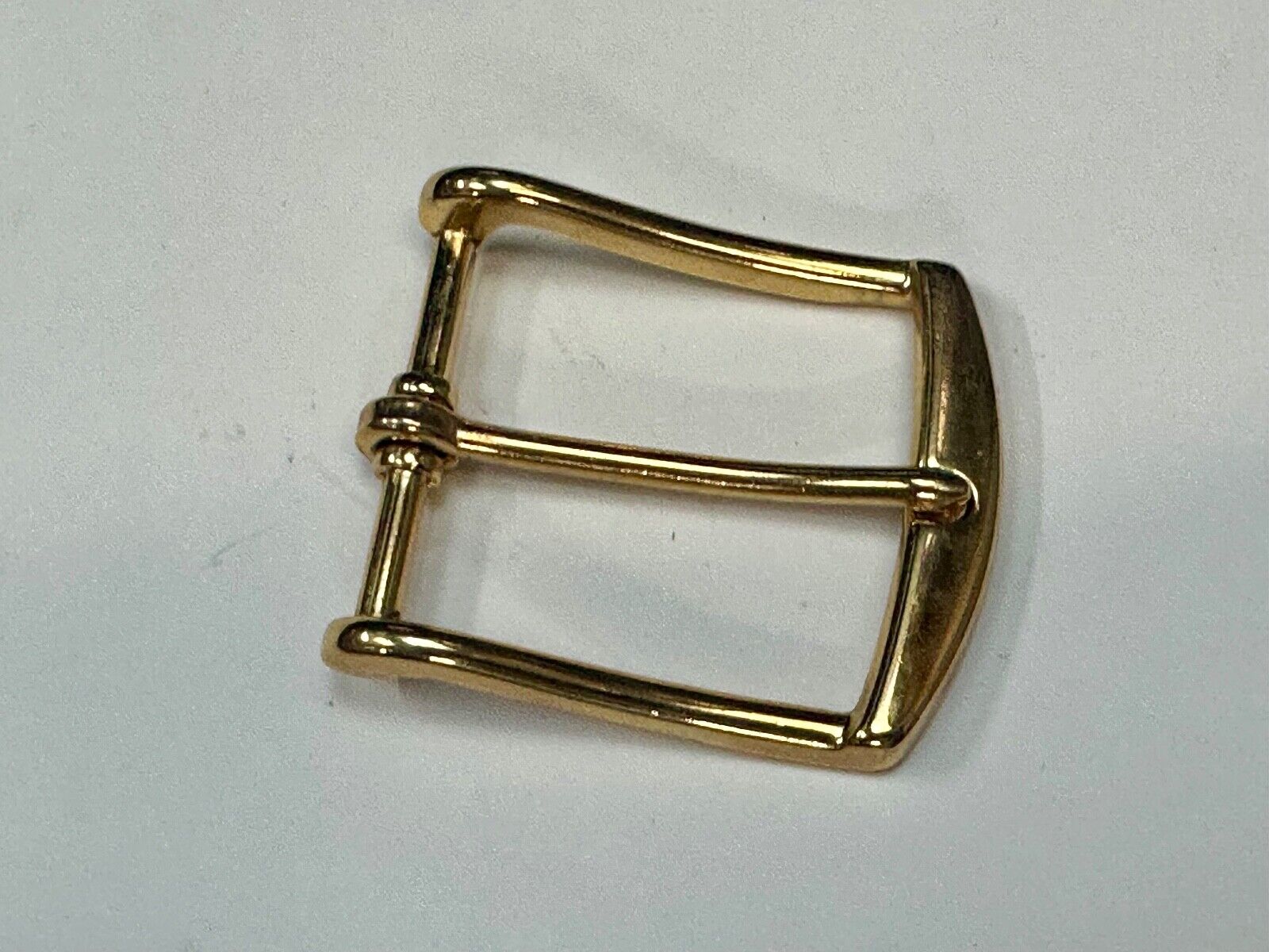 Vintage gold tone replacement belt buckle marked W