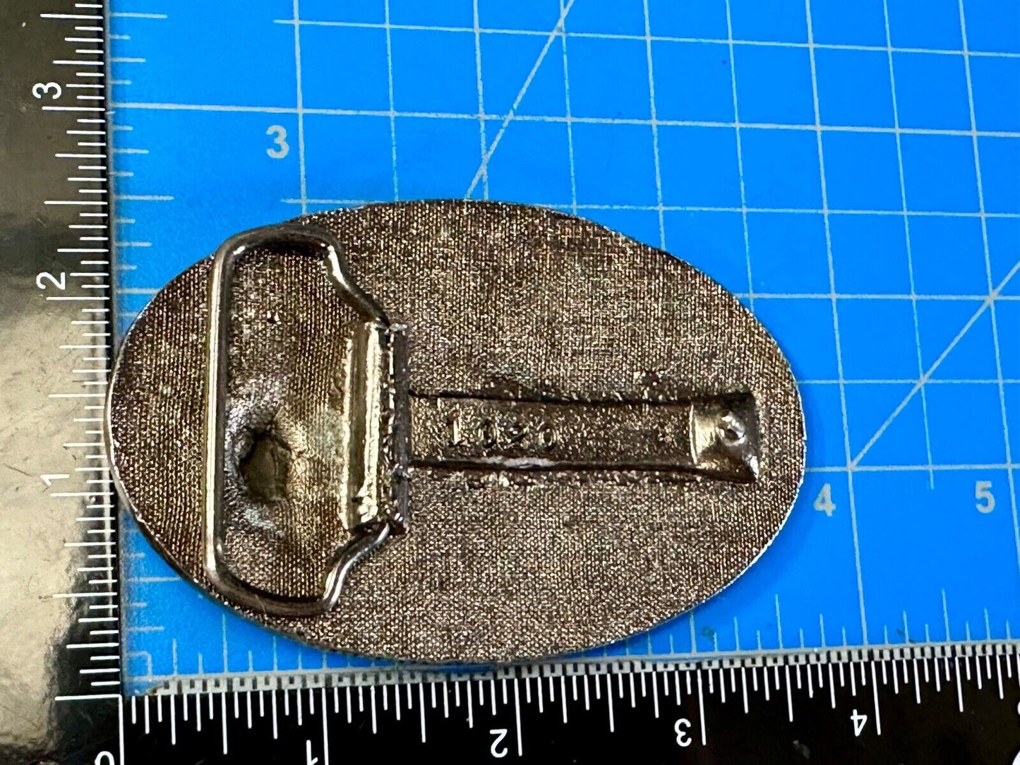 United States Marine's  Flag Memorial Eagle Anchor Emblem vintage belt buckle