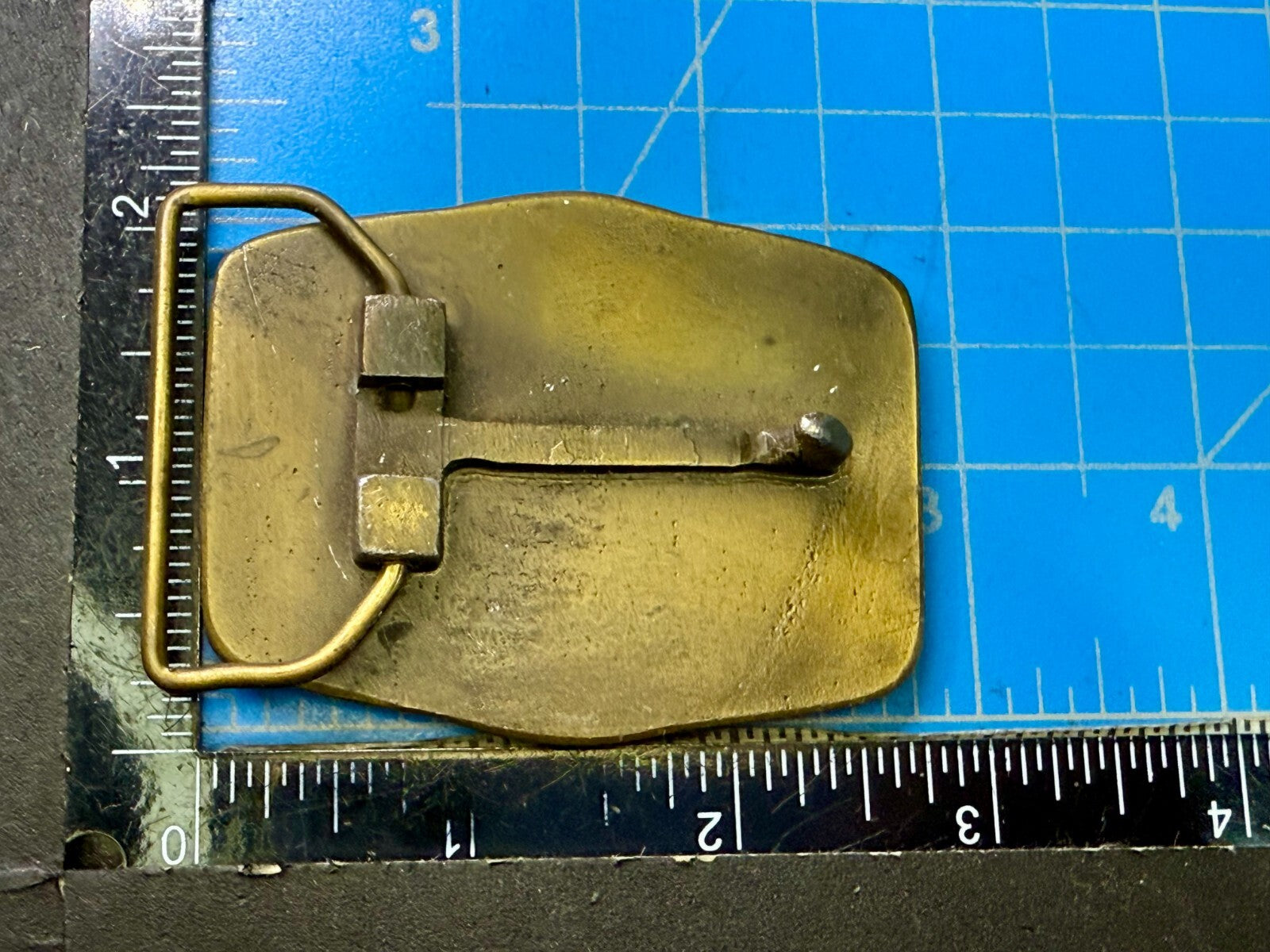 United States Army Armed Forces Commemorative Brass Tone Vintage Belt Buckle