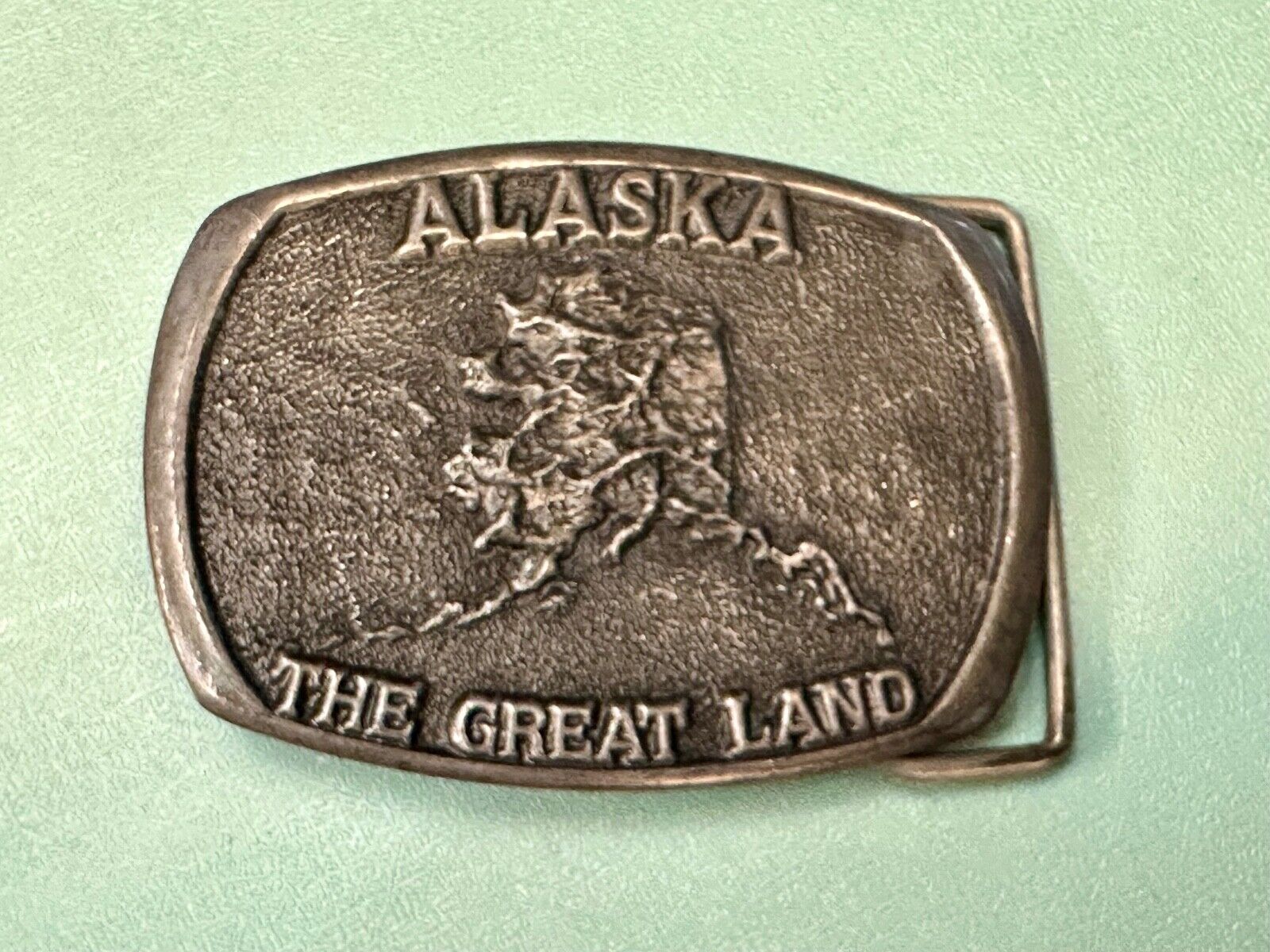 Alaska, The Great Land - Commemorative AK Frontier Arts belt buckle