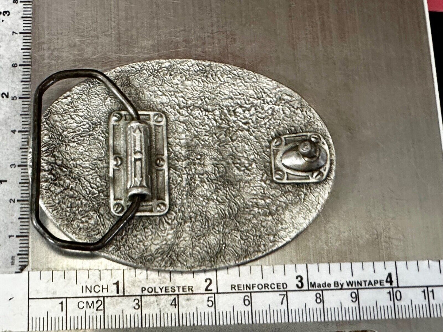 Team Fishel Safety First Since 1936 Company Logo Commemorative Belt Buckle