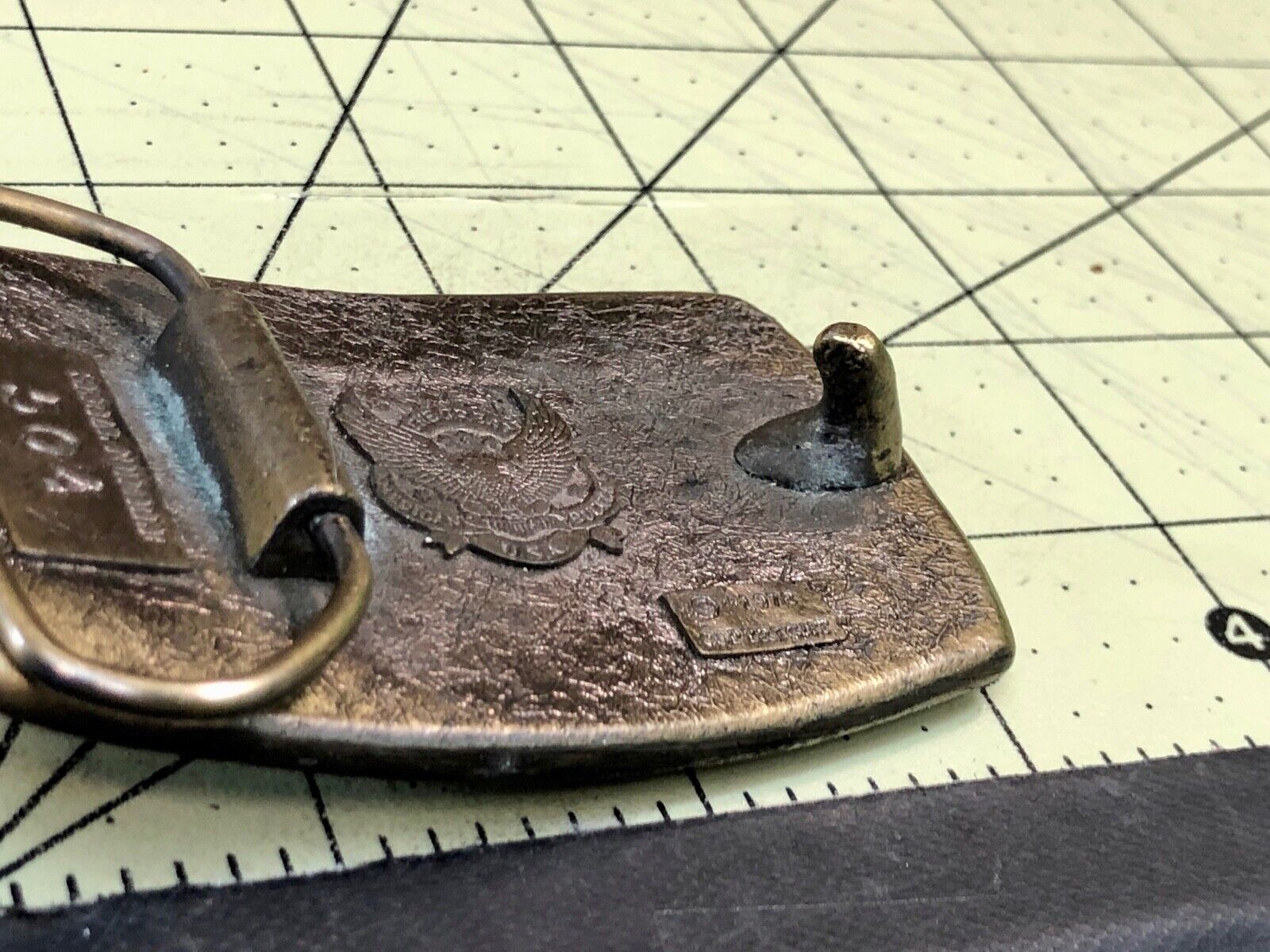 VINTAGE 1976  Western Eagle by the great American Belt Buckle company 